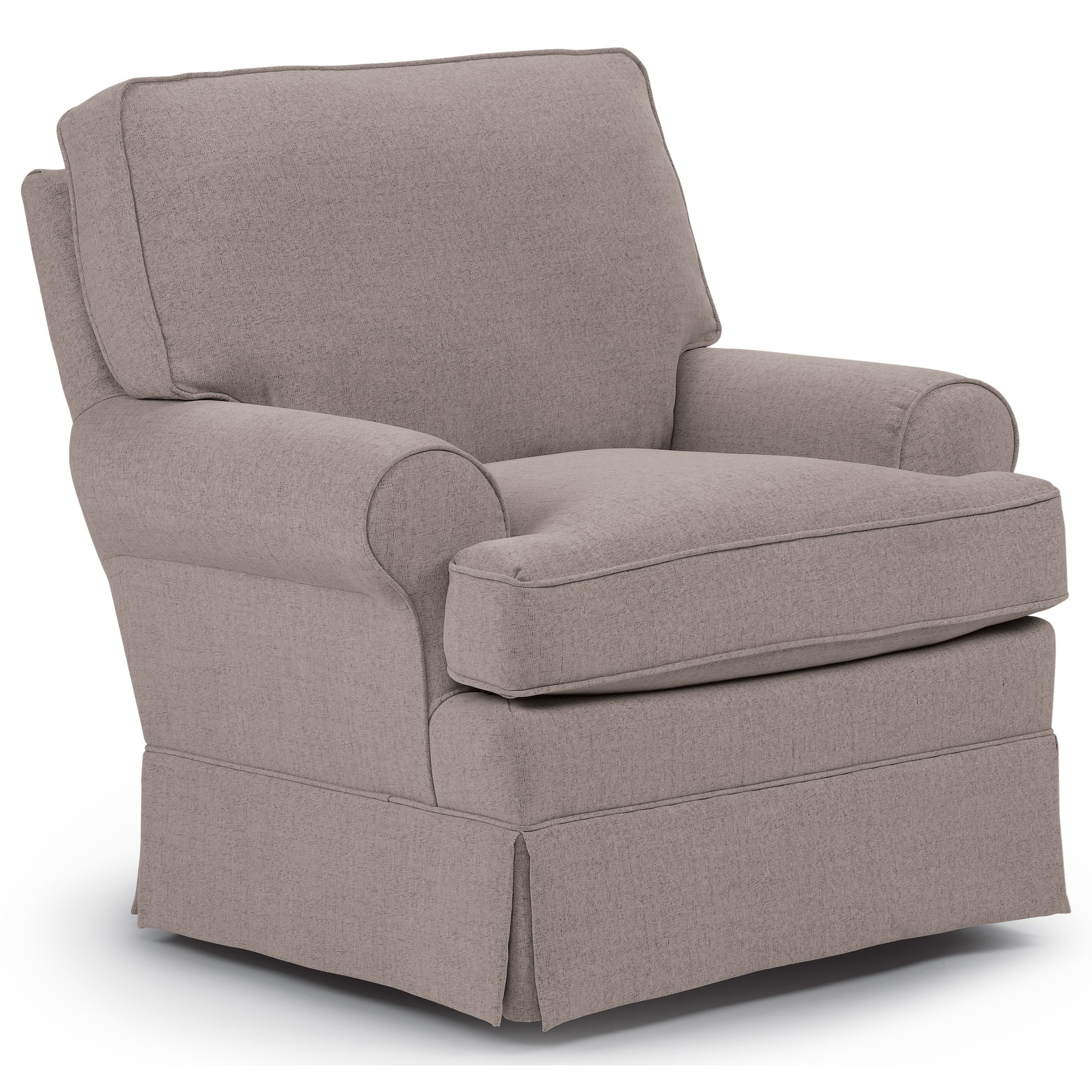 Best Home Furnishings Swivel Glide Chairs Quinn Swivel Glider Chair